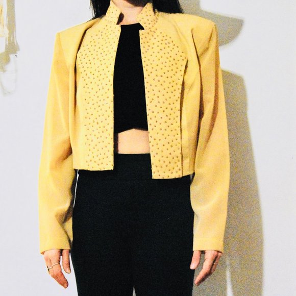 Vintage Beaded Detailed Blazer - Picture 3 of 10